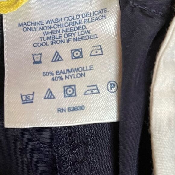 Lands' End Women's Convertible Hiking Pants Navy Blue Size 12 Casual - Picture 7 of 7